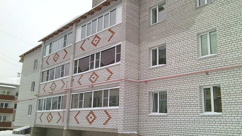 3-х этажный, 18 квартирный жилой дом