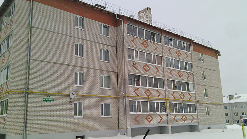 3-х этажный, 30-квартирный жилой дом